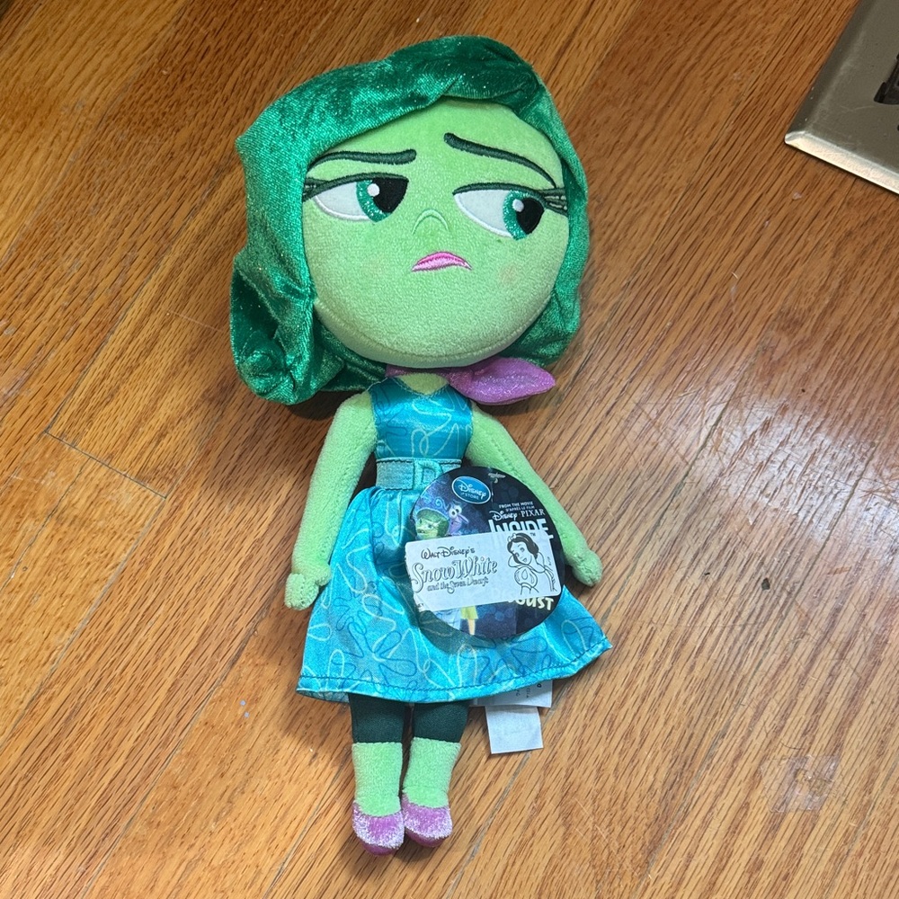 Disney Inside Out Green and Blue Plush Toy